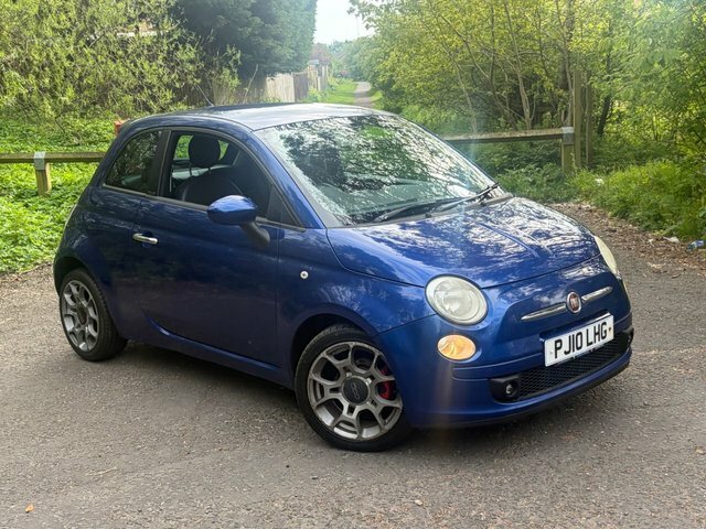 Fiat 500 2010 1.2L 69 Bhp Blue