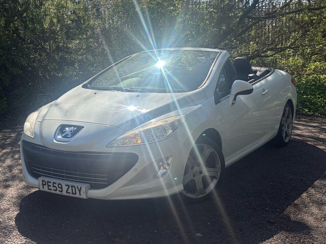 Peugeot 308 CC 2009 1.6 Thp Gt Convertible Euro White #4