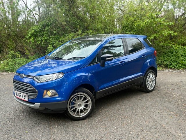 Ford Ecosport 2016 1.0T Ecoboost Titanium S Suv Manua NU66VBV Blue #4