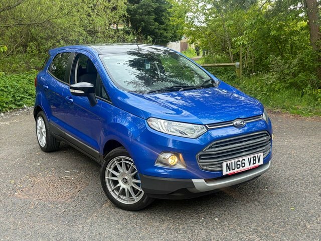 Ford Ecosport 2016 1.0T Ecoboost Titanium S Suv Manua NU66VBV Blue #2