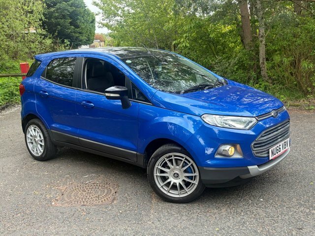 Ford Ecosport 2016 1.0T Ecoboost Titanium S Suv Manua Blue