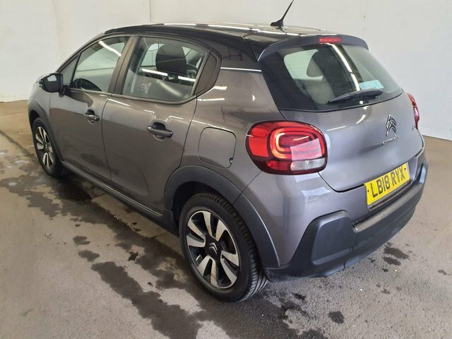 Citroen C3 2018 1.2 Puretech Feel Hatchback LB18RYX Grey #4