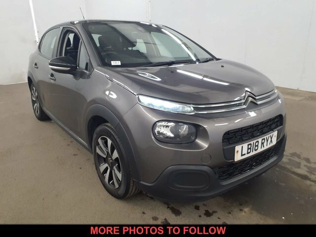 Citroen C3 2018 1.2 Puretech Feel Hatchback Grey