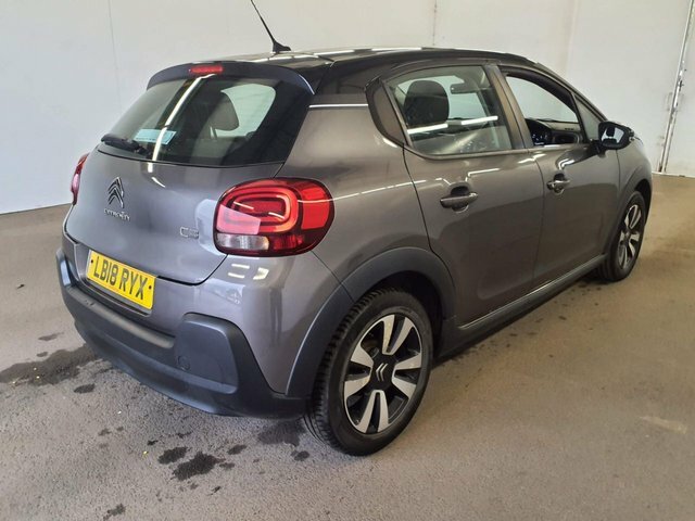 Citroen C3 2018 1.2 Puretech Feel Hatchback LB18RYX Grey #6