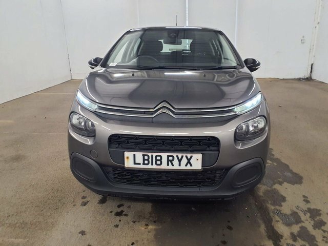 Citroen C3 2018 1.2 Puretech Feel Hatchback LB18RYX Grey #2