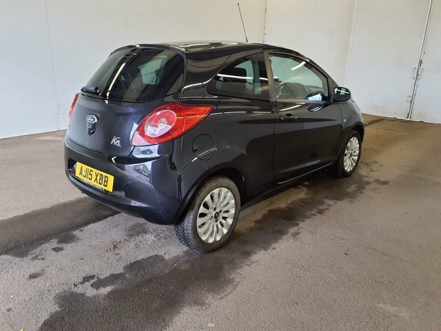 Ford KA 2015 1.2 Zetec Hatchback Euro 5 AJ15XBB Black #6
