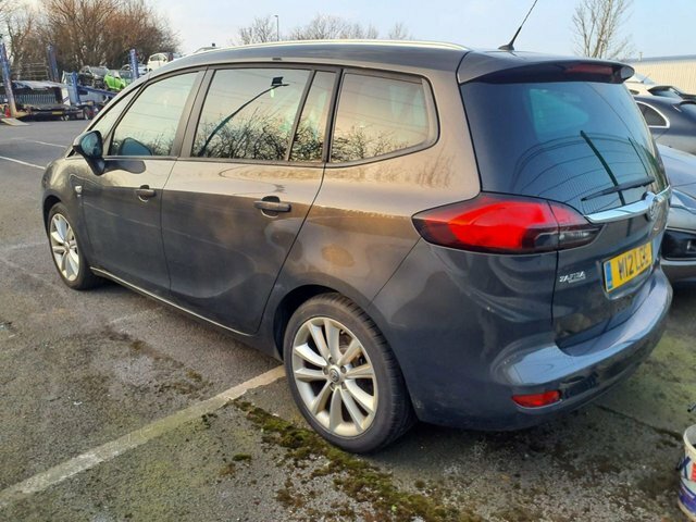 Vauxhall Zafira Tourer 2015 1.4I Turbo Sri Mpv Euro 6 NG64CUY Grey #5