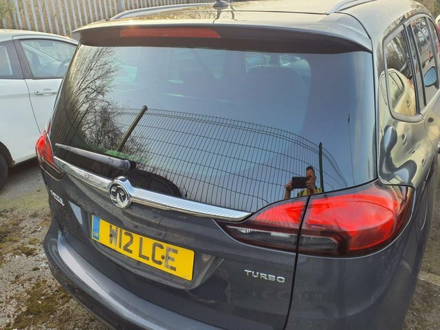 Vauxhall Zafira Tourer 2015 1.4I Turbo Sri Mpv Euro 6 NG64CUY Grey #4