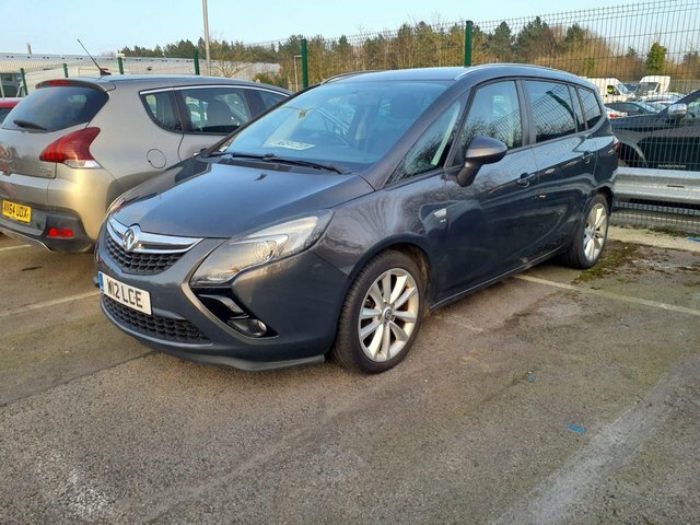 Vauxhall Zafira Tourer 2015 1.4I Turbo Sri Mpv Euro 6 NG64CUY Grey #3
