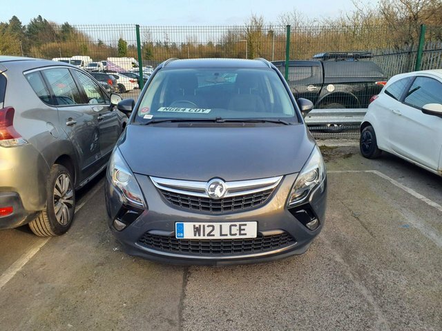 Vauxhall Zafira Tourer 2015 1.4I Turbo Sri Mpv Euro 6 NG64CUY Grey #2