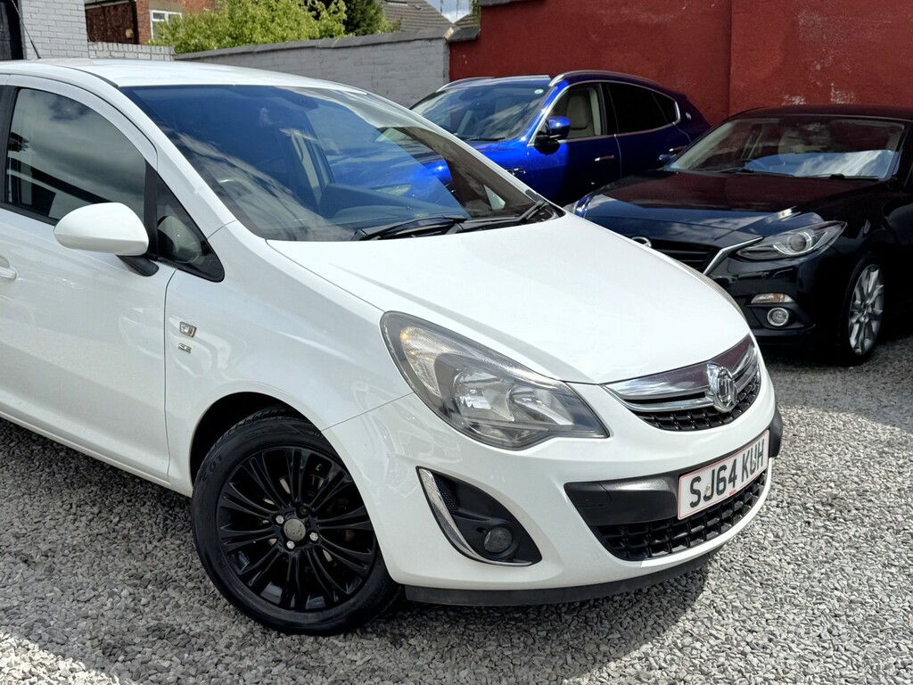 Vauxhall Corsa Hatchback 1.2 16V Se Euro 5 201464 SJ64KUH White #3