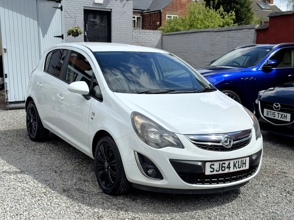Vauxhall Corsa Hatchback 1.2 16V Se Euro 5 201464 SJ64KUH White #5