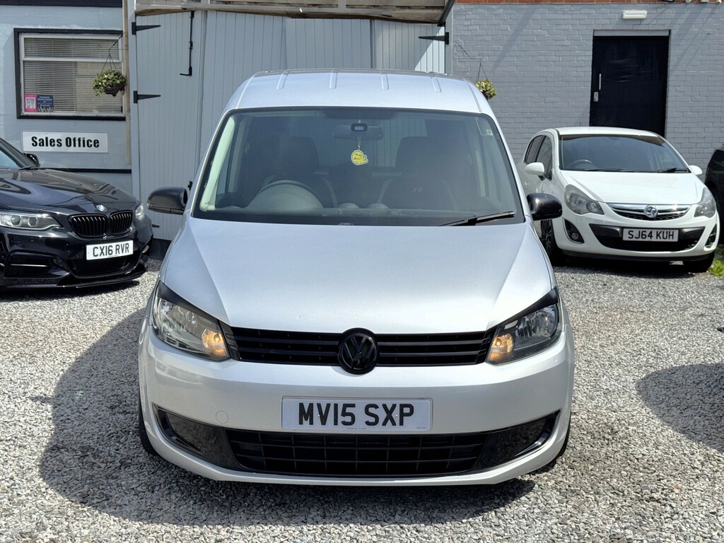 Volkswagen Caddy Panel Van 1.6 Tdi Bluemotion Tech C20 Startline L1 MV15SXP Silver #2