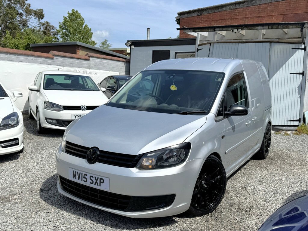 Volkswagen Caddy Panel Van 1.6 Tdi Bluemotion Tech C20 Startline L1 MV15SXP Silver #3