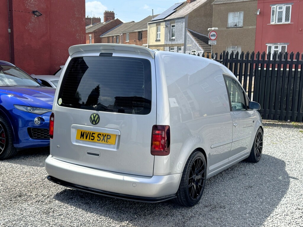 Volkswagen Caddy Panel Van 1.6 Tdi Bluemotion Tech C20 Startline L1 MV15SXP Silver #4