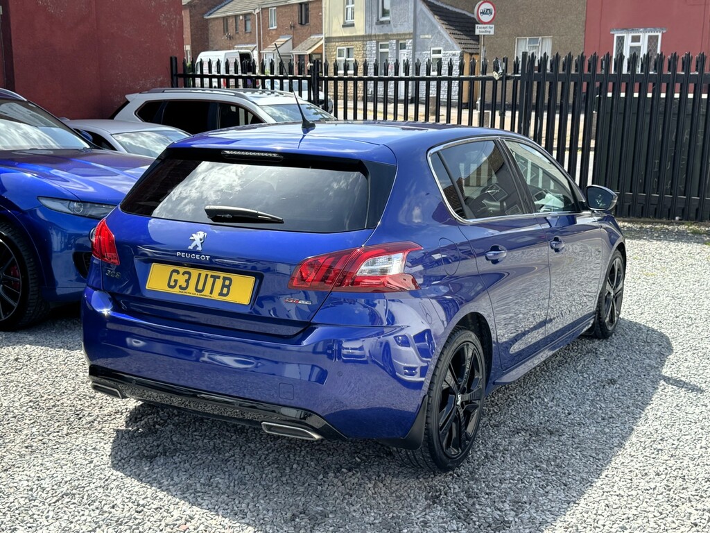 Peugeot 308 Hatchback 1.6 Bluehdi Gt Line Euro 6 Ss 20 Blue #4