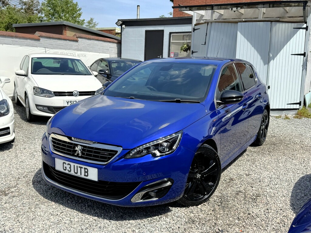 Peugeot 308 Hatchback 1.6 Bluehdi Gt Line Euro 6 Ss 20 Blue #3