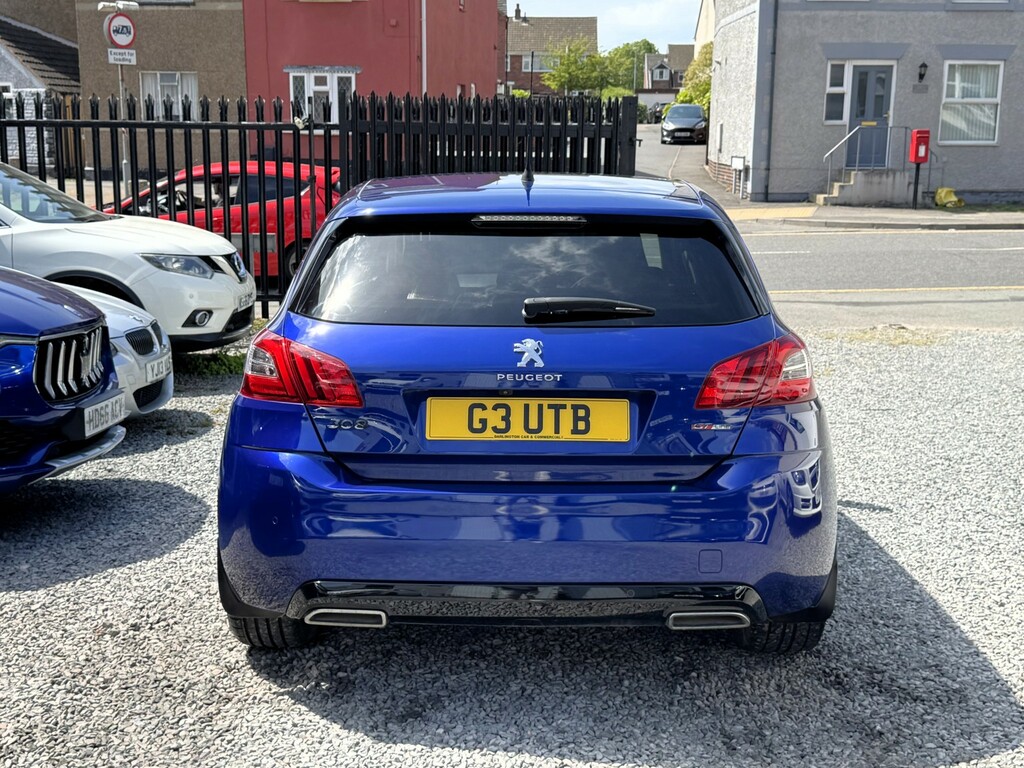 Peugeot 308 Hatchback 1.6 Bluehdi Gt Line Euro 6 Ss 20 Blue #5