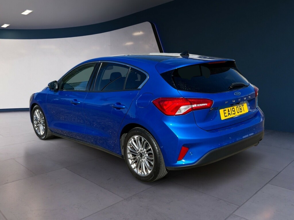 Ford Focus Hatchback 2.0 Ecoblue Titanium X 201919 EA19OBT Blue #4