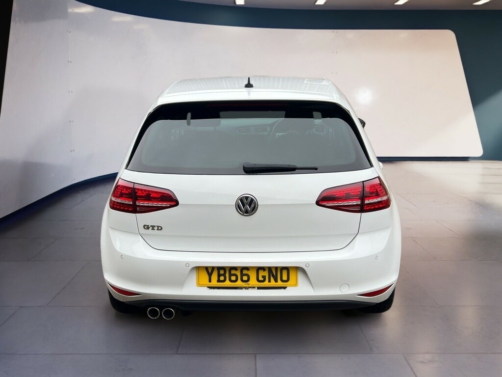 Volkswagen Golf Hatchback 2.0 Tdi Bluemotion Tech Gtd 201666 YB66GNO White #4