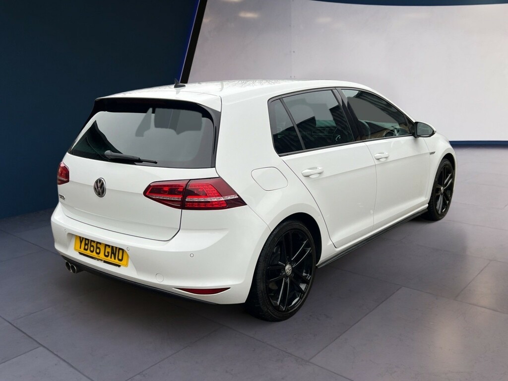Volkswagen Golf Hatchback 2.0 Tdi Bluemotion Tech Gtd 201666 YB66GNO White #5