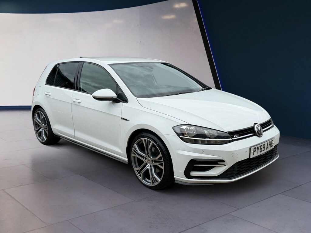 Volkswagen Golf Hatchback 2.0 Tdi R-line 201969 PY69AHE White