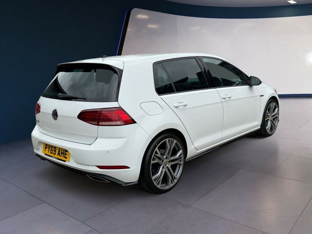 Volkswagen Golf Hatchback 2.0 Tdi R-line 201969 PY69AHE White #5