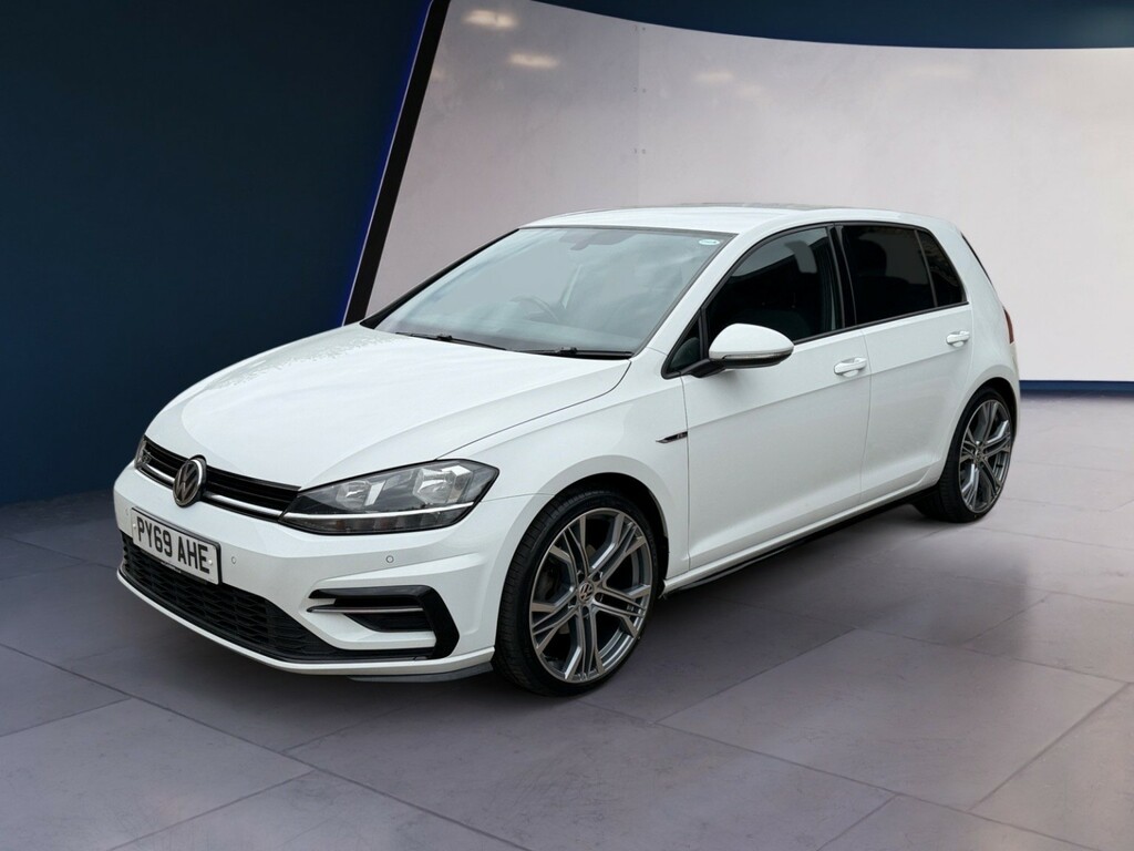Volkswagen Golf Hatchback 2.0 Tdi R-line 201969 PY69AHE White #4