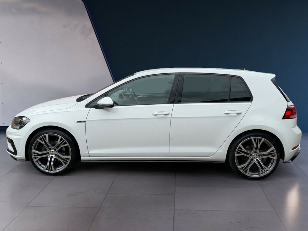 Volkswagen Golf Hatchback 2.0 Tdi R-line 201969 PY69AHE White #2
