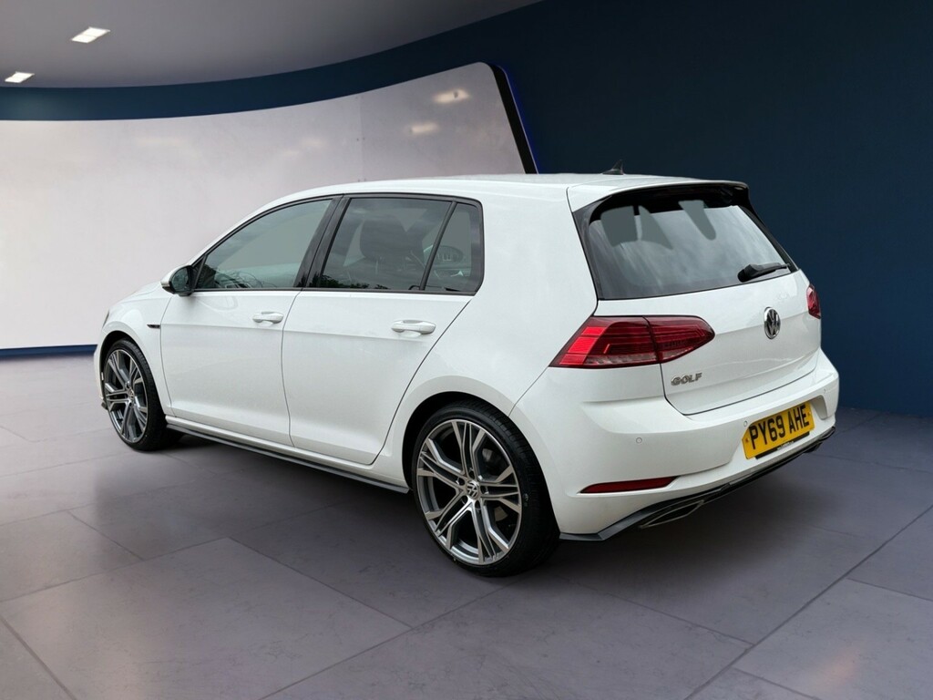 Volkswagen Golf Hatchback 2.0 Tdi R-line 201969 PY69AHE White #6