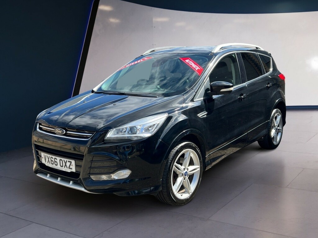 Ford Kuga Suv 2.0 Tdci Titanium X Sport 201666 VX66OXZ Black #2