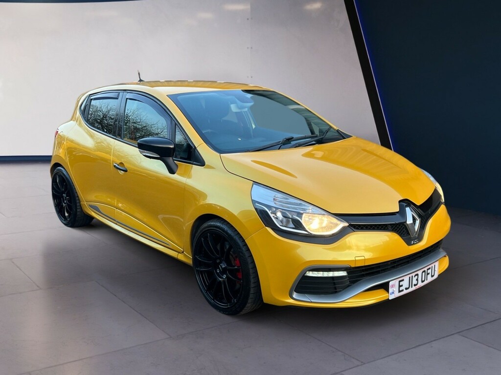 Renault Clio Hatchback 1.6 Tce Renaultsport Lux 201313 Yellow