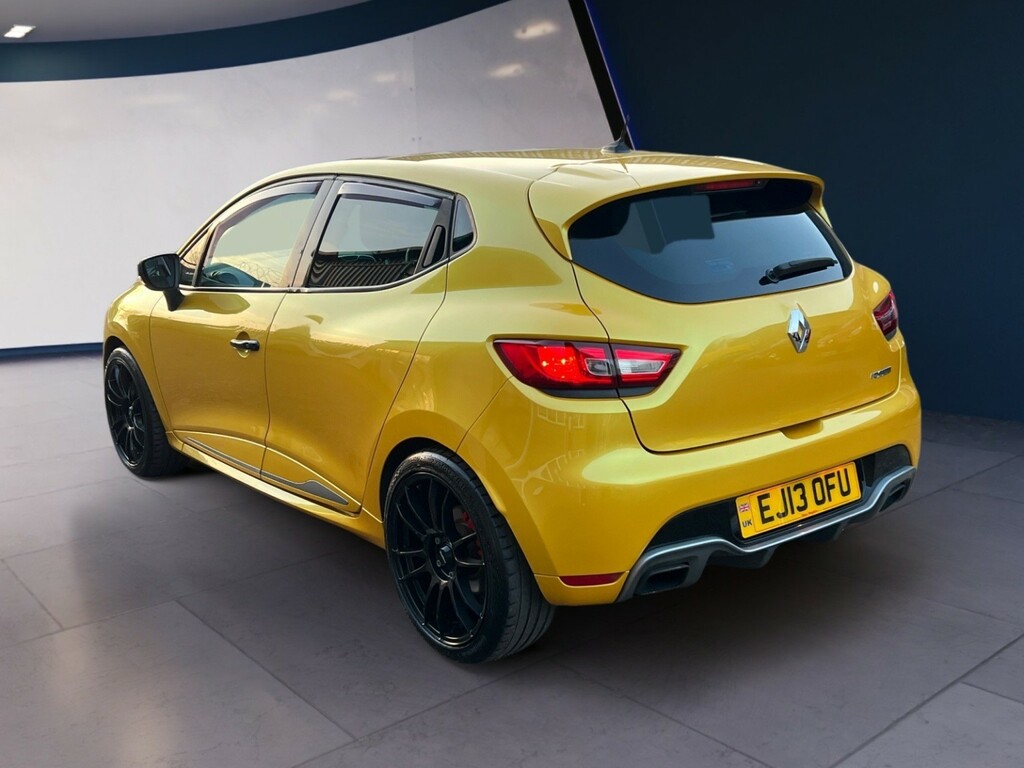 Renault Clio Hatchback 1.6 Tce Renaultsport Lux 201313 Yellow #4