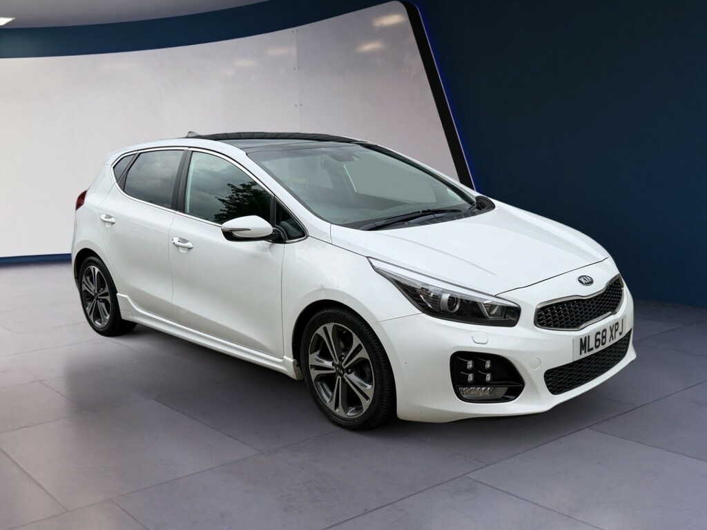 Kia Ceed Hatchback 1.6 Crdi Gt-line S 201868 White