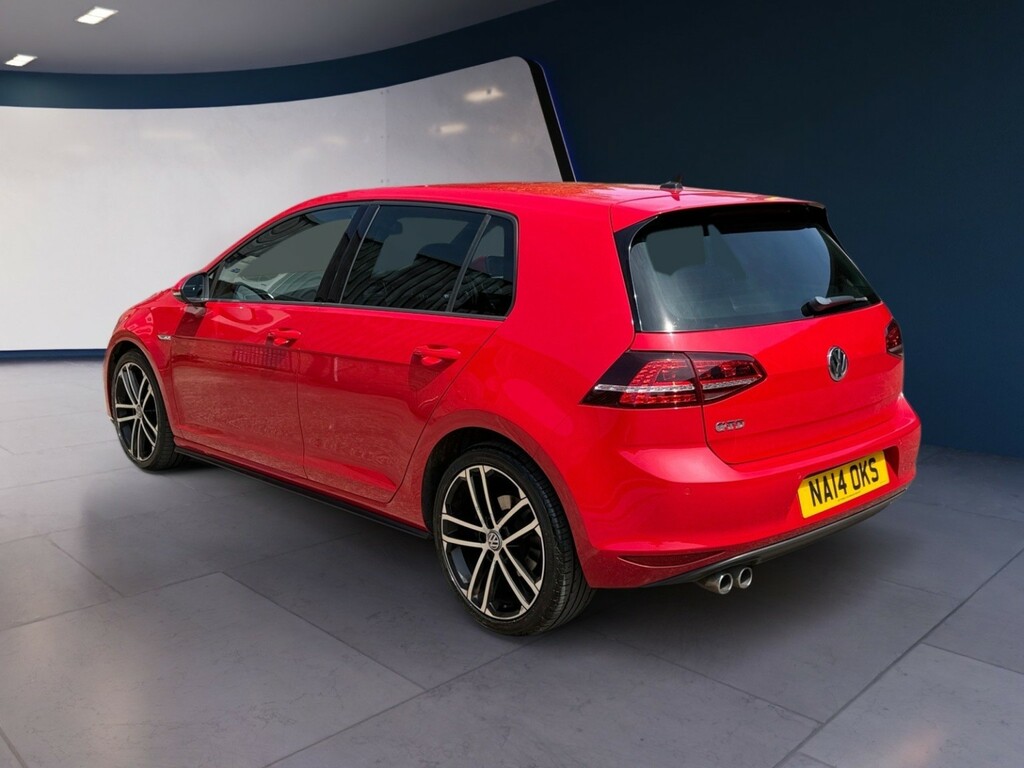 Volkswagen Golf Hatchback 2.0 Tdi Bluemotion Tech Gtd 201414 NA14OKS Red #5