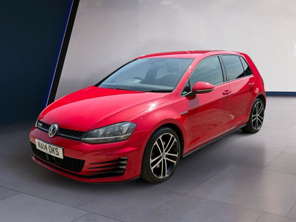 Volkswagen Golf Hatchback 2.0 Tdi Bluemotion Tech Gtd 201414 NA14OKS Red #3