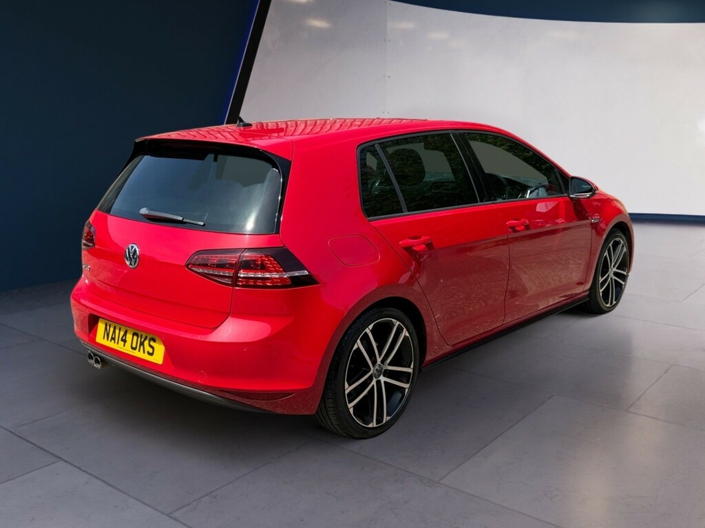 Volkswagen Golf Hatchback 2.0 Tdi Bluemotion Tech Gtd 201414 NA14OKS Red #6