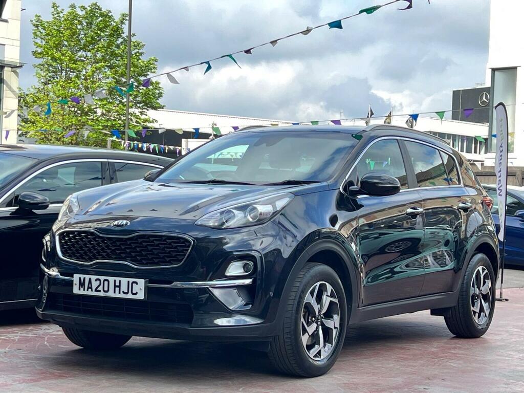 Kia Sportage 1.6 Gdi 2 Euro 6 Ss MA20HJC Black #3