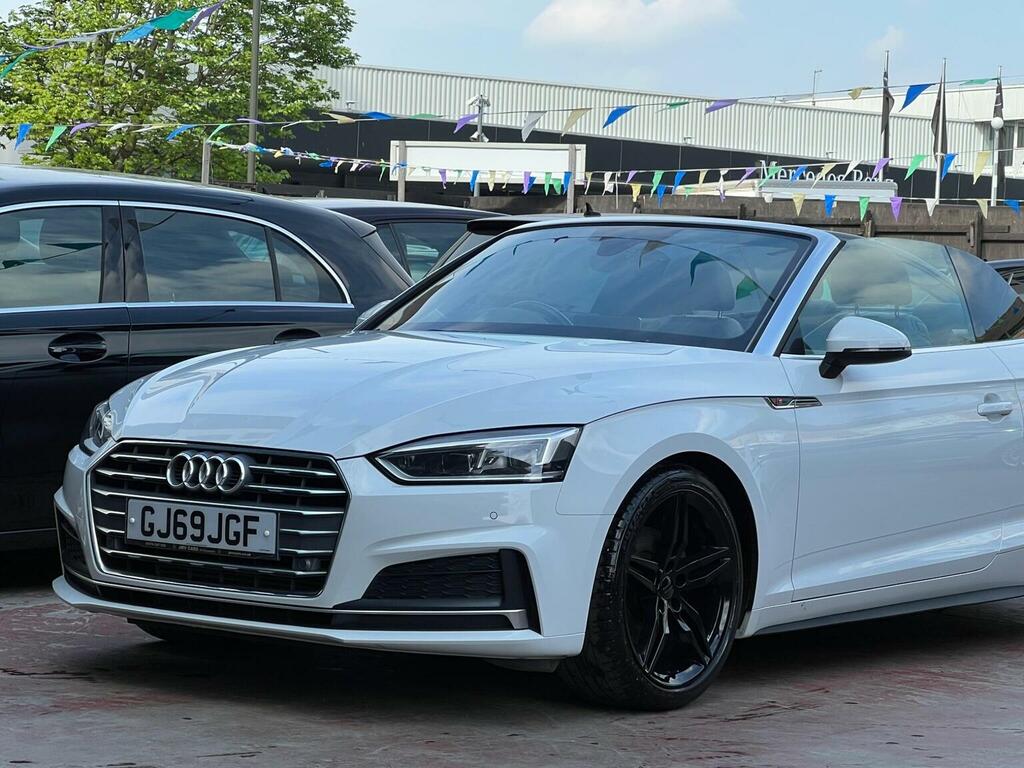 Audi A5 2.0 Tfsi 40 S Line S Tronic Euro 6 Ss GJ69JGF White #6