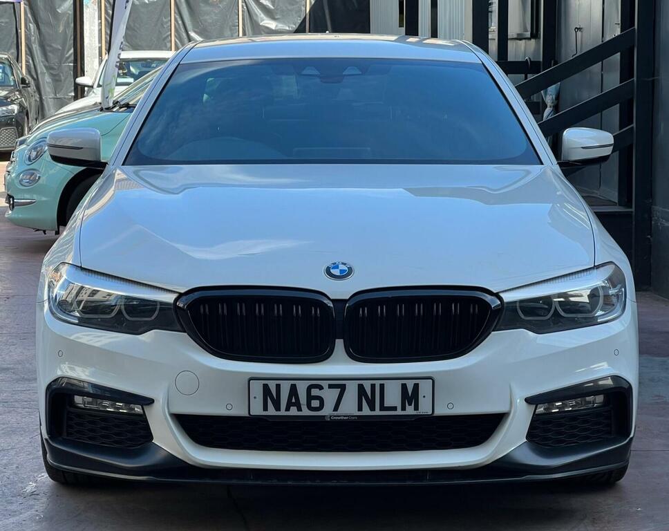 BMW 5 Series 2.0 520D M Sport Euro 6 Ss NA67NLM White #5