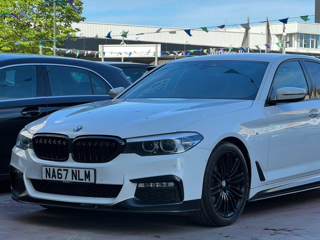 BMW 5 Series 2.0 520D M Sport Euro 6 Ss NA67NLM White #6