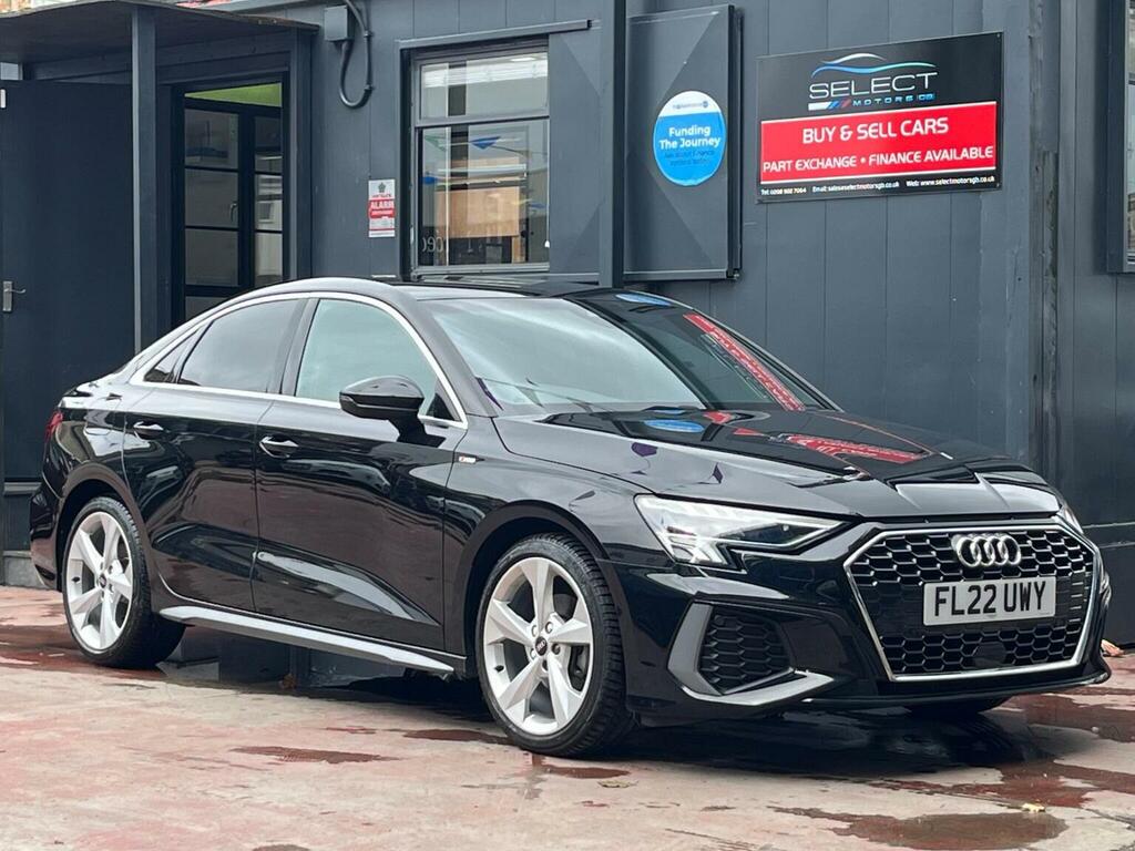 Audi A3 1.5 Tfsi 35 S Line S Tronic Euro 6 Ss Black