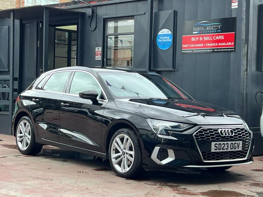 Audi A3 1.5 Tfsi 35 Sport Sportback S Tronic Euro 6 Ss Black