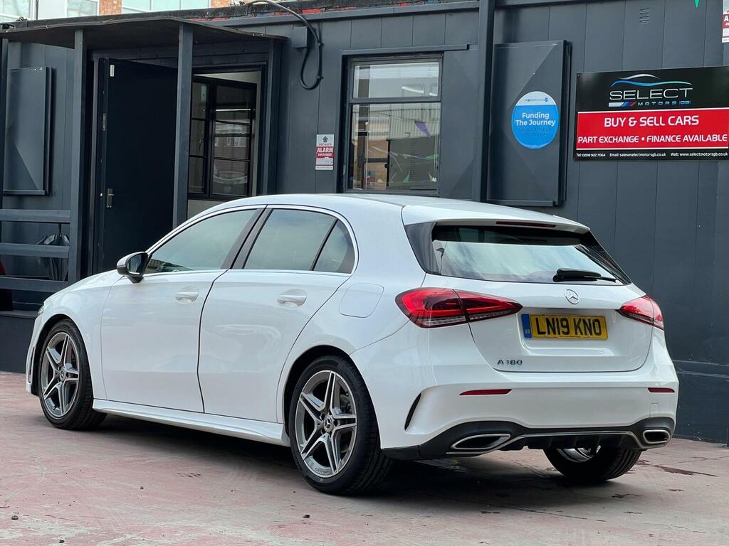 Mercedes-Benz A Class 1.3 A180 Amg Line 7G-dct Euro 6 Ss White #4