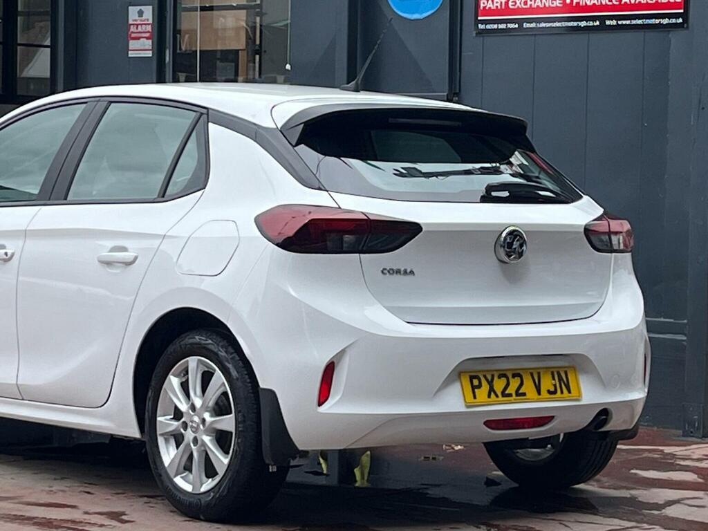 Vauxhall Corsa 1.2 Se Edition Euro 6 PX22VJN White #4