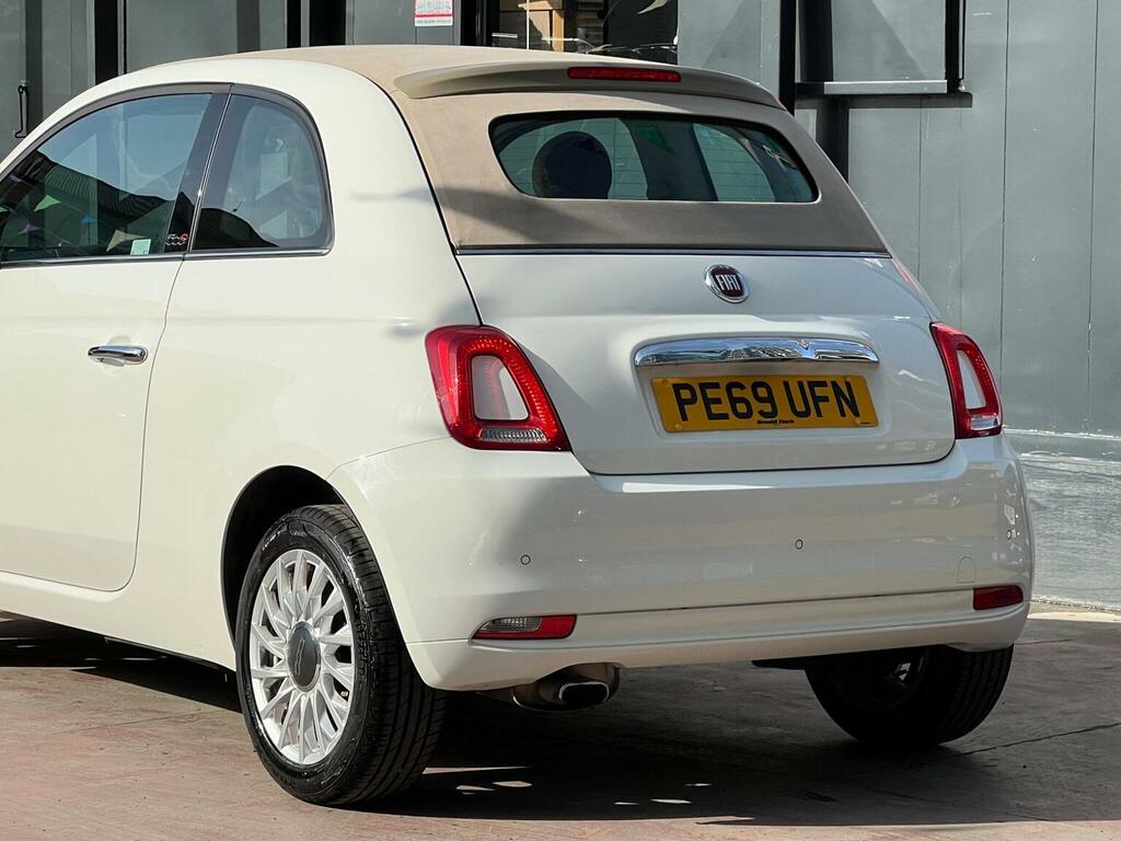 Fiat 500C 1.2 Lounge Euro 6 Ss White #4
