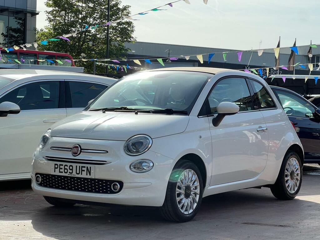 Fiat 500C 1.2 Lounge Euro 6 Ss White #3