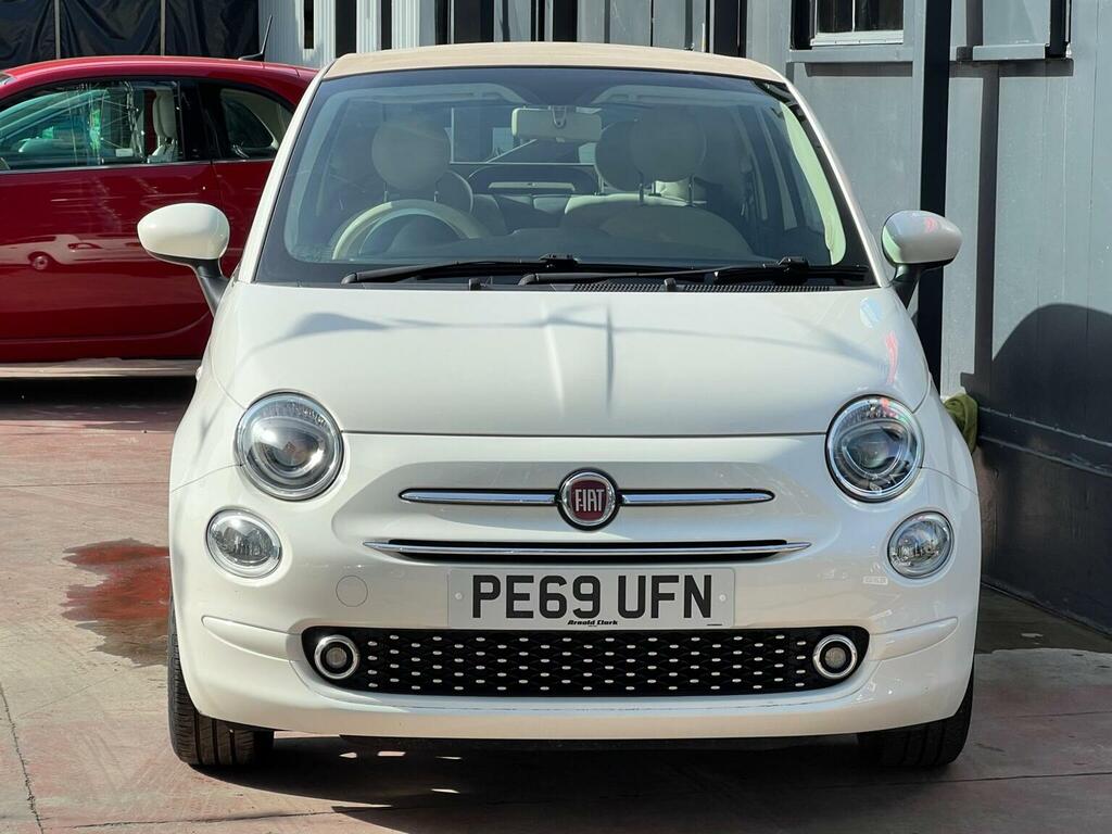 Fiat 500C 1.2 Lounge Euro 6 Ss White #2