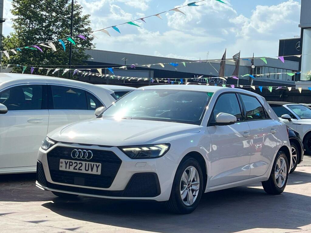 Audi A1 1.0 Tfsi 30 Technik Sportback Euro 6 Ss YP22UVY White #6