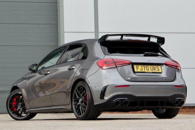 Mercedes-Benz A Class 2020 2.0 A45 Amg S Plus Hatchback 8G-dc FJ70UKS Grey #3